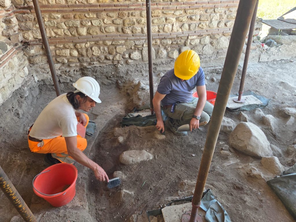 Neapolis, grandi terme. In corso gli scavi archeologici finalizzati al restauro di uno dei più importanti edifici romani dalla Sardegna.